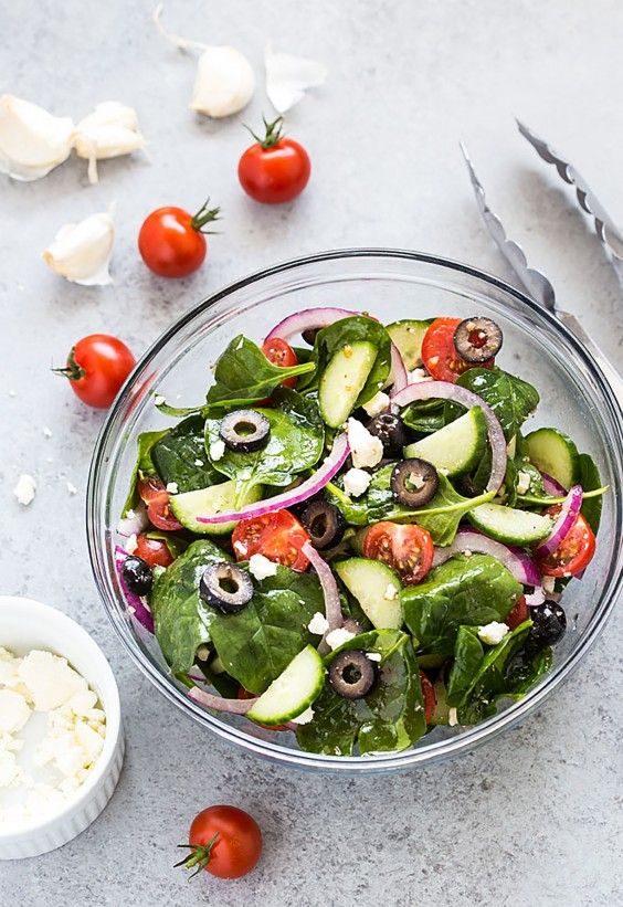 Classic Mediterranean Salad Recipe