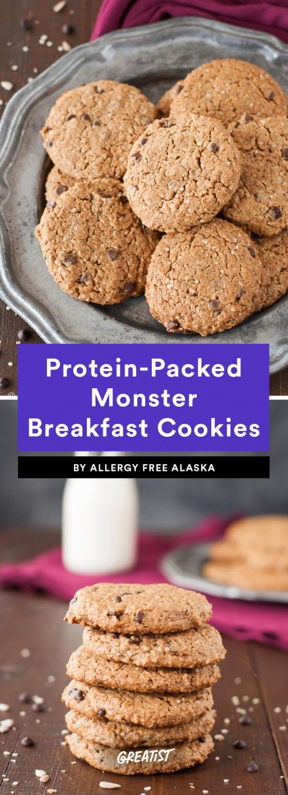 Protein-Packed Monster Breakfast Cookie
