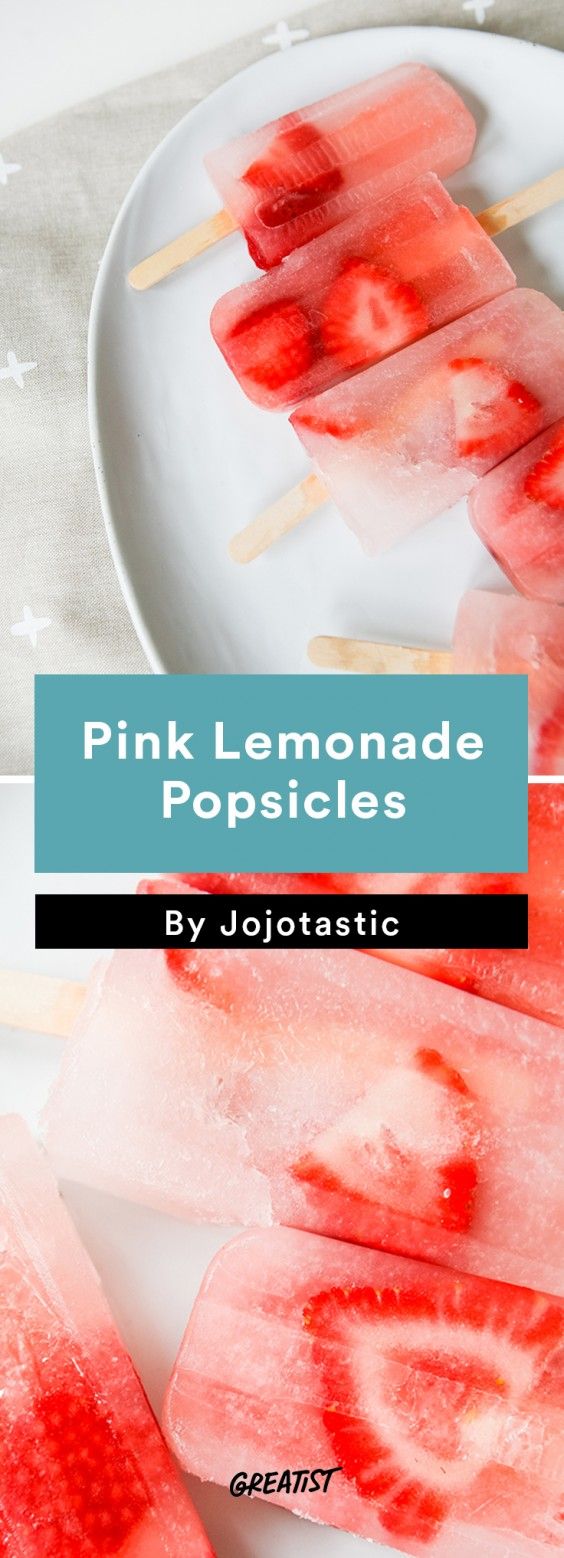 Popsicles: Pink Lemonade