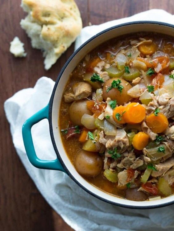 Slow Cooker Tuscan Chicken Stew Recipe