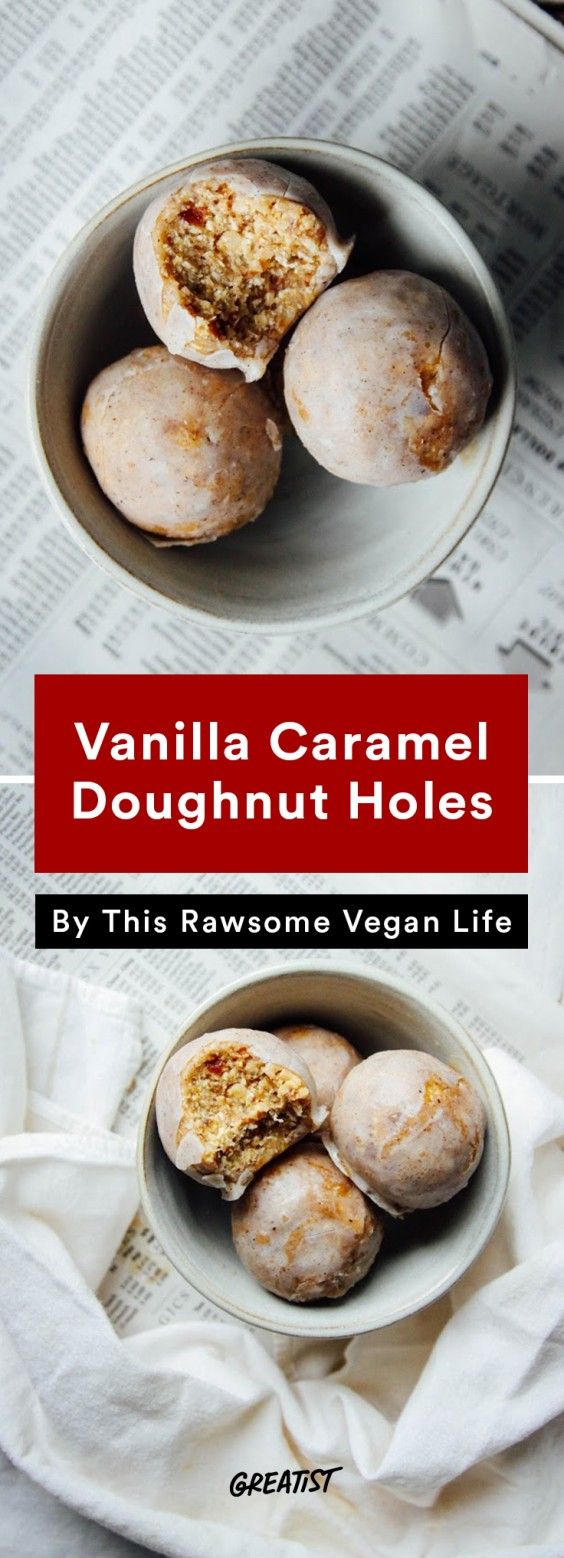 no dairy dessert: Doughnut Holes