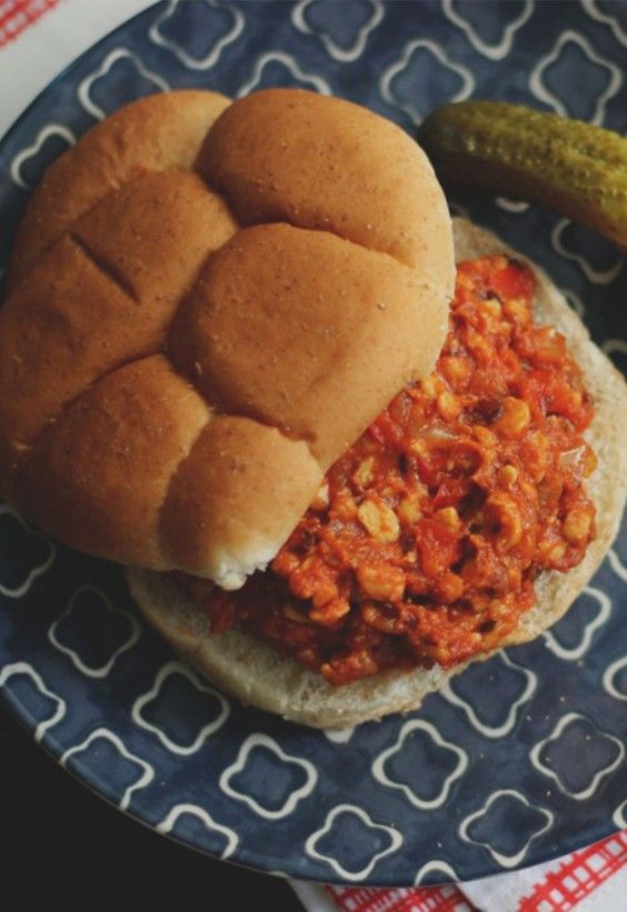 Pasta Sauce Recipes: Vegan Tempeh Sloppy Joes