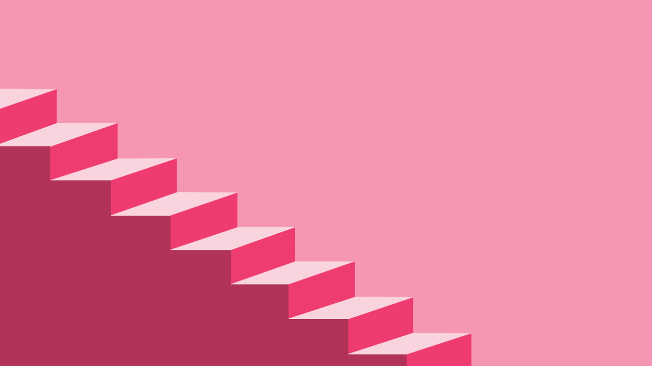 animated GIF of a Concerta pill falling down stairs.