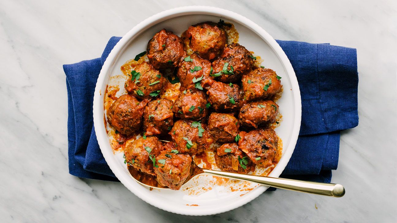 paleo dinner recipe with meatballs