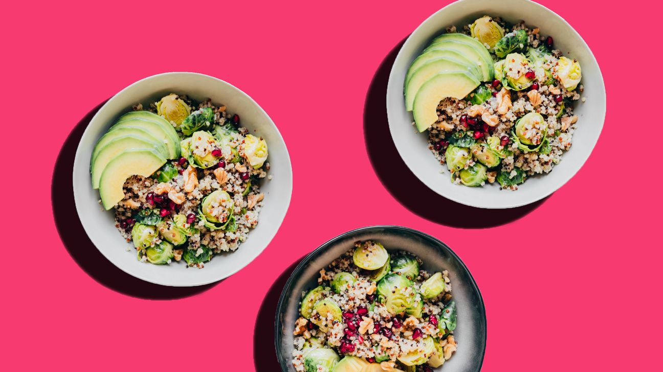 quinoa and vegetable bowl