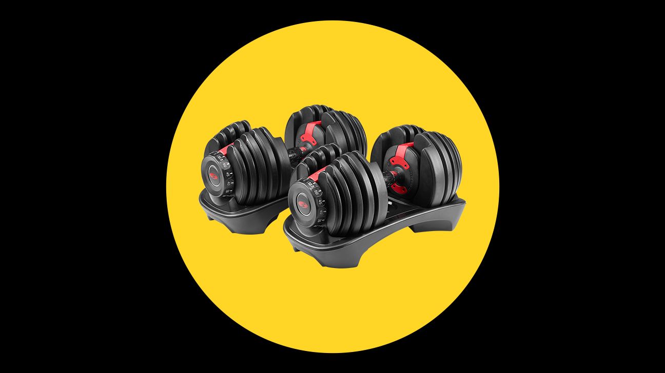 Merax deluxe 71.5 pounds adjustable dial dumbbells hot sale