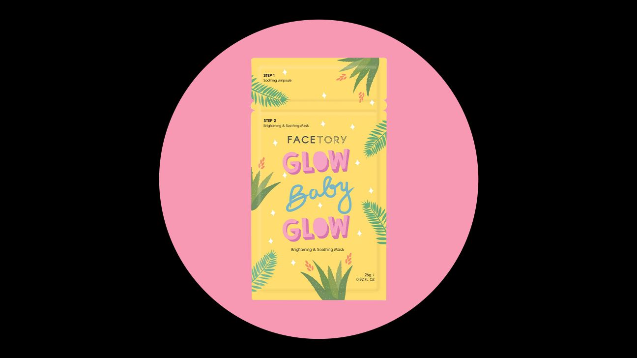 facetory glow baby glow sheet mask