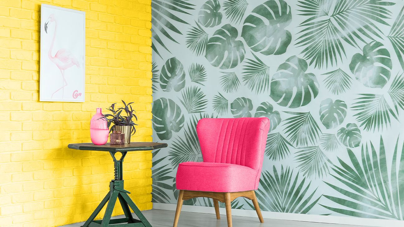 18 Creative Wall Coverings That Put Wallpaper, Paint, and Tile to