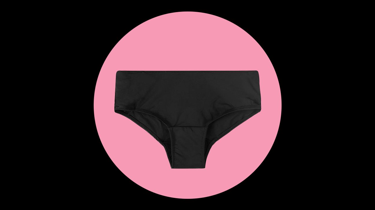 Period Underwear Brief, Classic Ruby