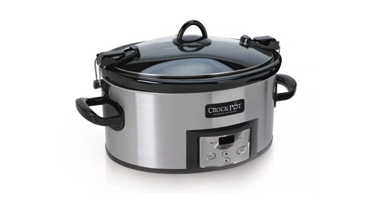 Crock-Pot - Cook & Carry Programmable 6-Quart Slow Cooker - Matte