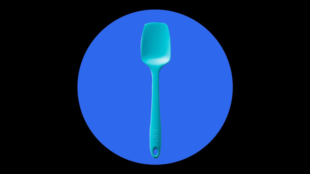 GIR All Silicone Mini Spoonula - Teal