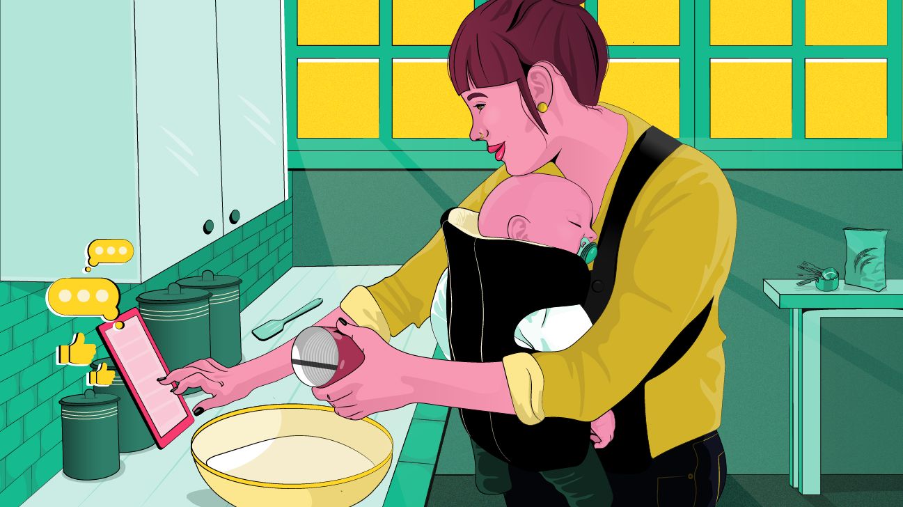 how a Facebook cooking community became my lifeline after a miscarriage