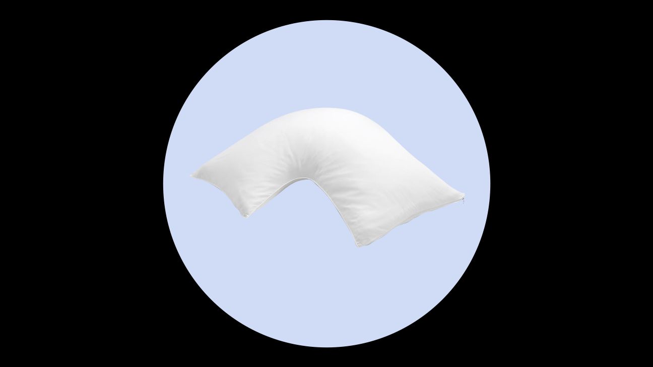 L shaped pillow hot sale for side sleepers