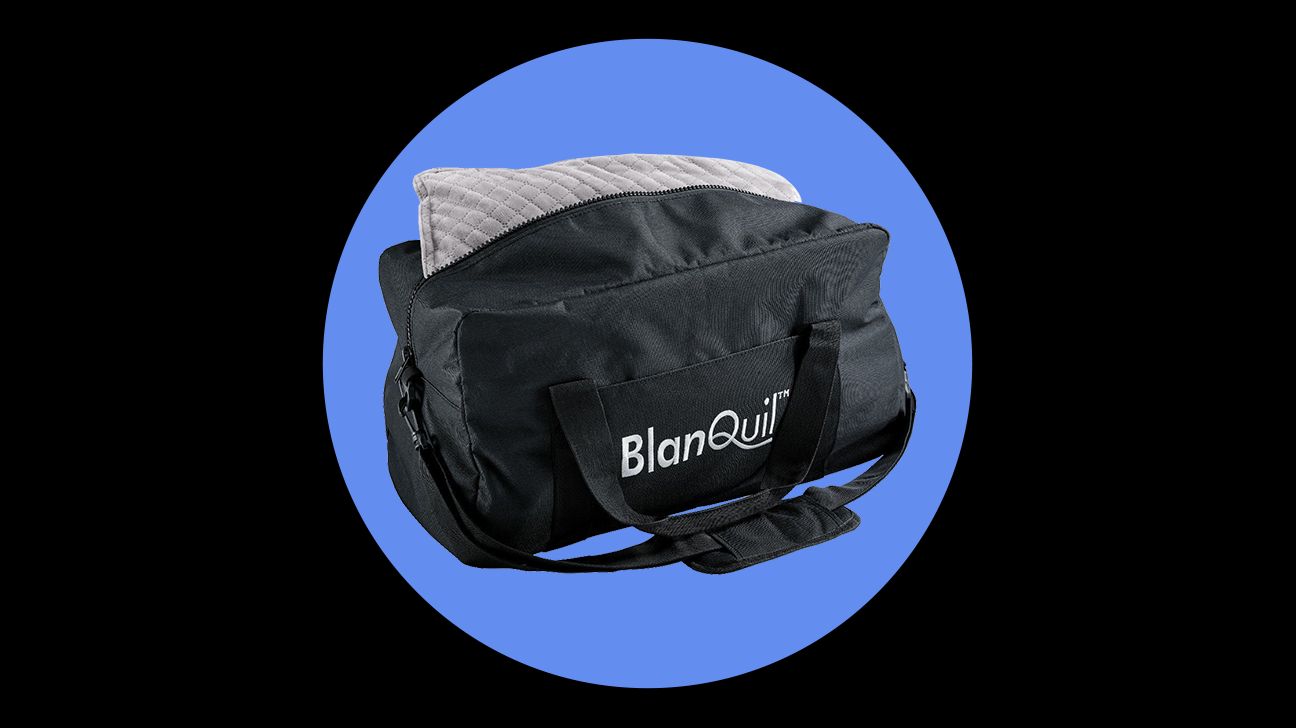BlanQuil Passport Travel Weighted Blanket