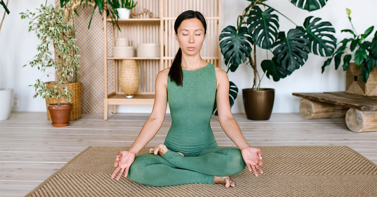 Floating Lotus Pose - Pose For Mindfulness