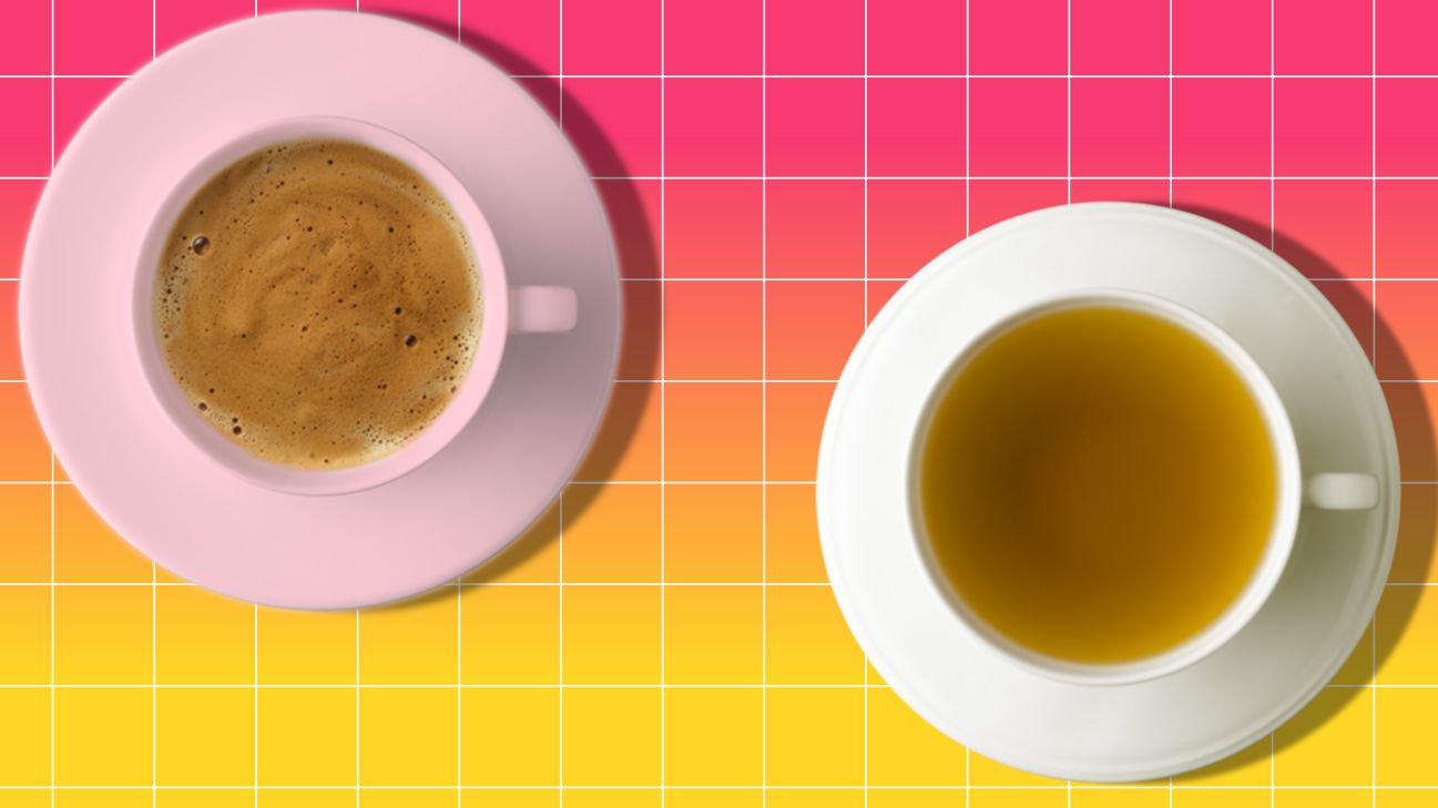 green tea vs coffee