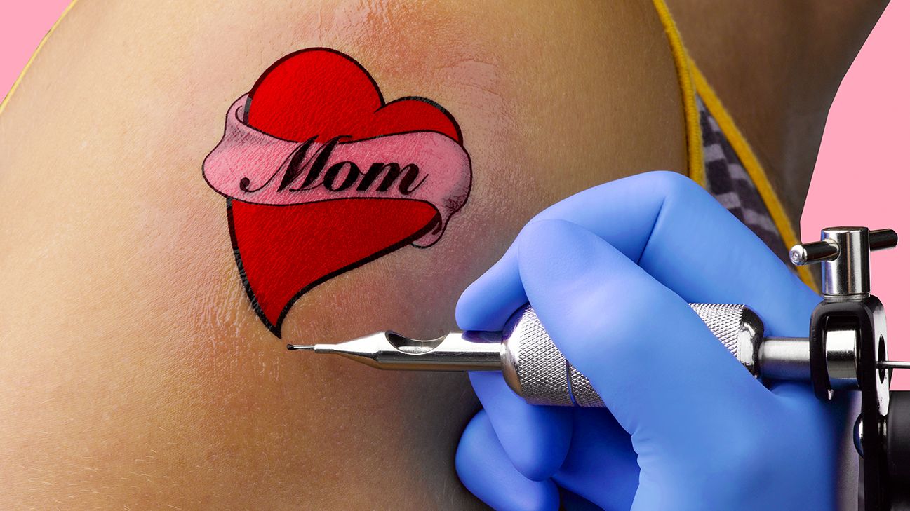 Mother and Son Tattoos: 39 Design Ideas | Peanut