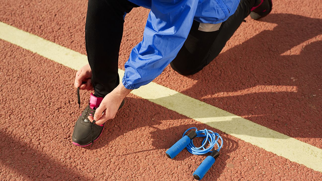 What if you use running shoes for jumping rope? Is it okay