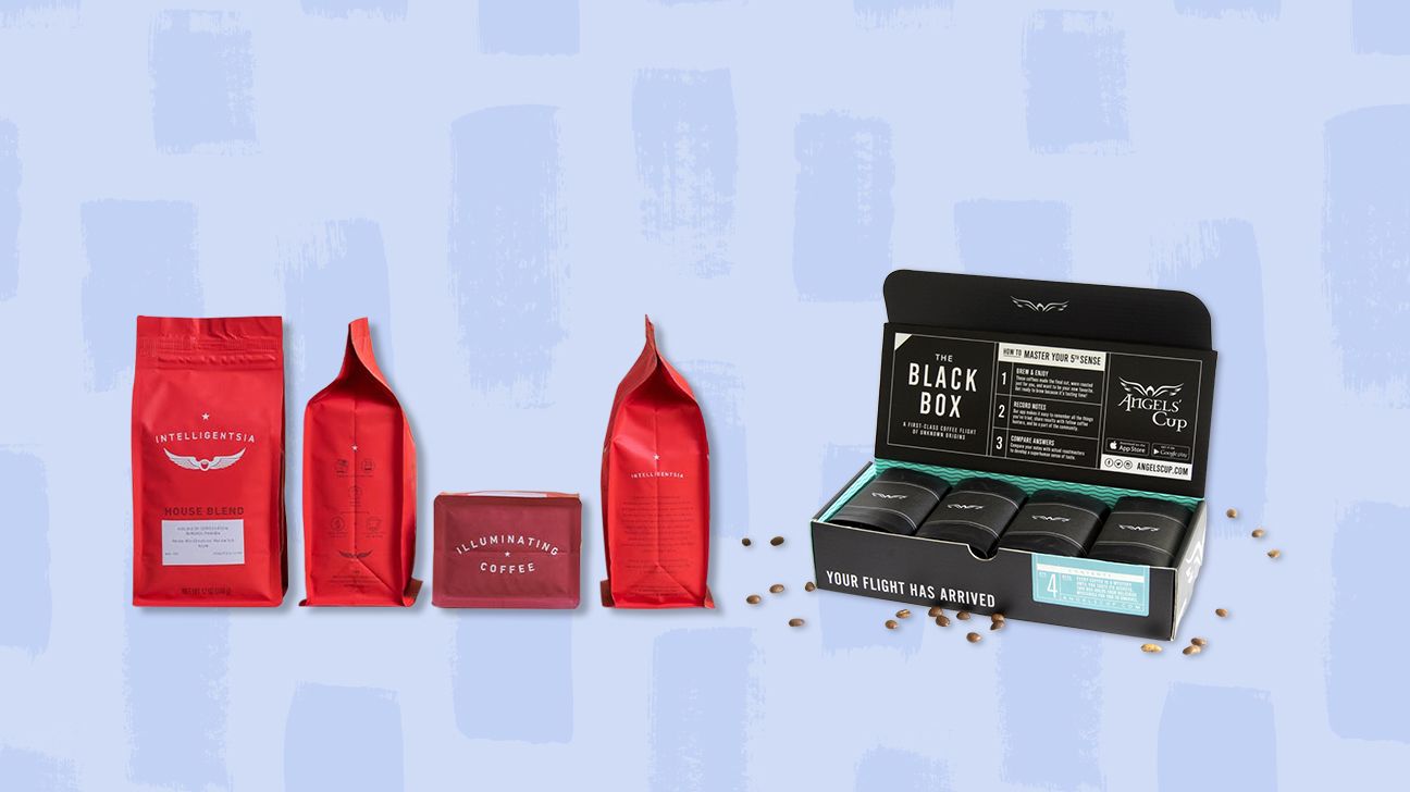 coffee subscription boxes from Intelligentsia and Angel's Cup