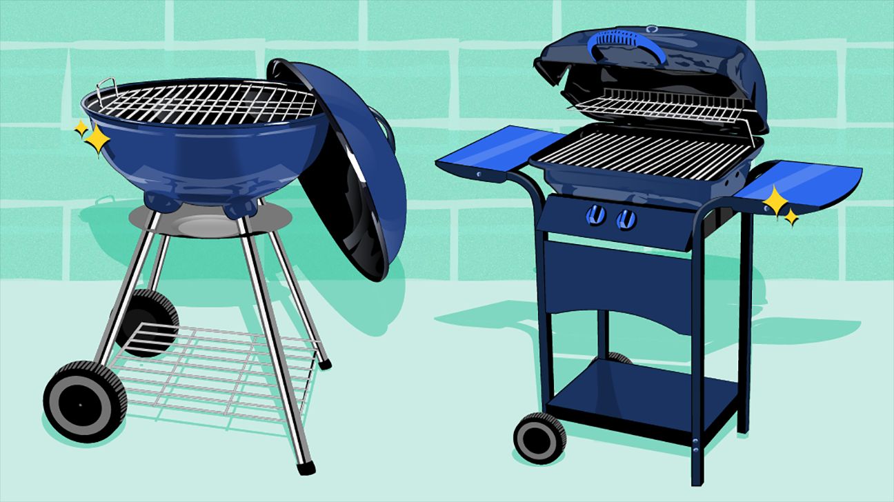 Grilling With Charcoal vs pic