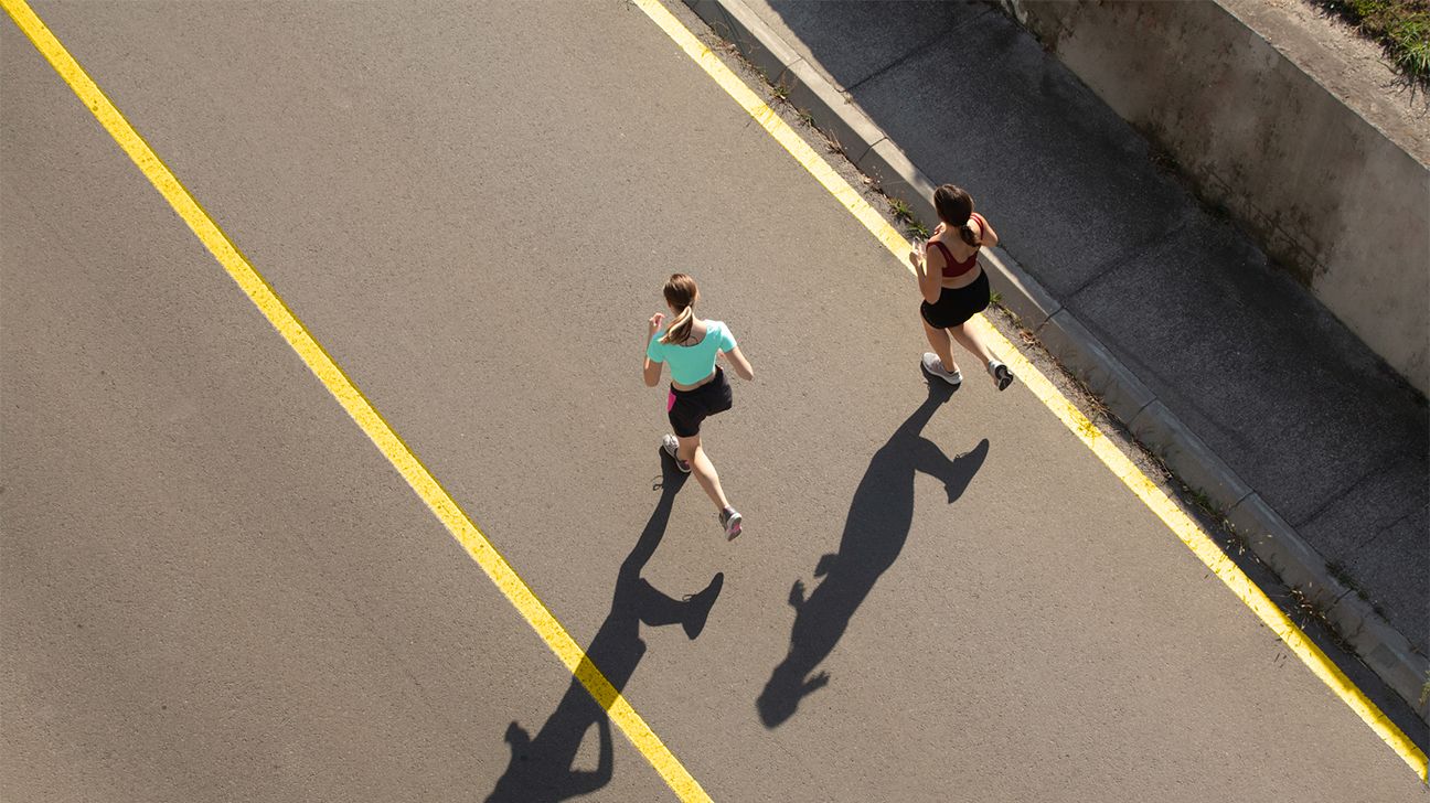 female runners first race header