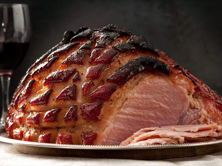 Brown Sugar Honey Glazed Ham - Amy Learns to Cook