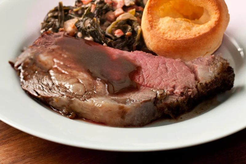 How to Cook Prime Rib with Red Wine Mushroom Gravy