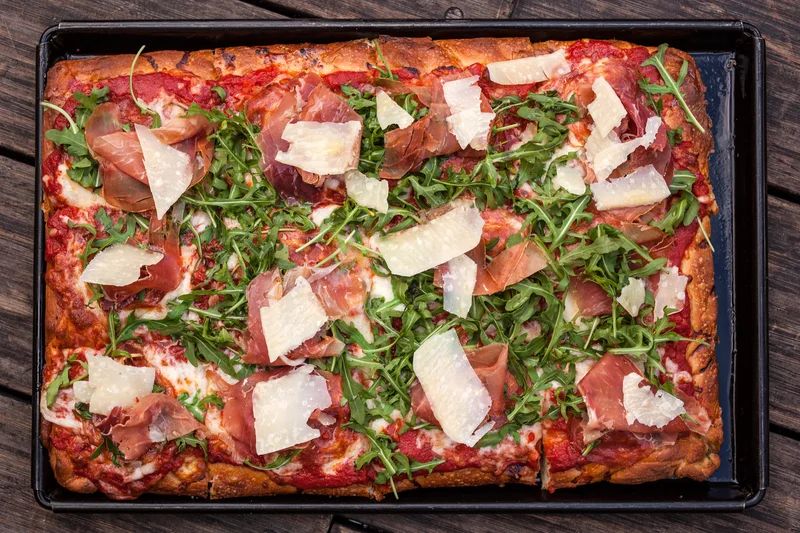 Pizza Siciliana - good for the whole family! 🍕👍🥰😇