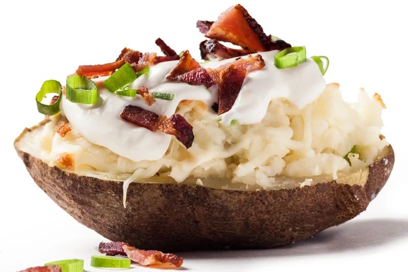 Fully Loaded Twice-Baked Potatoes