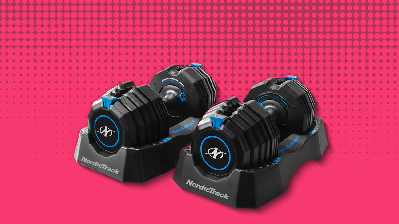 NordicTrack Select-a-weight dumbbell