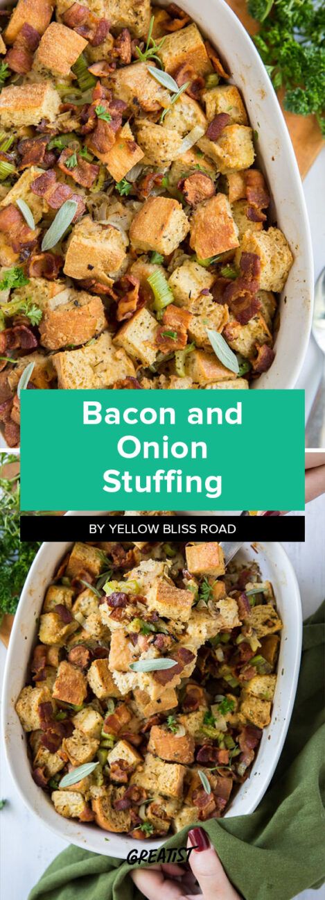 bacon and onion stuffing recipe
