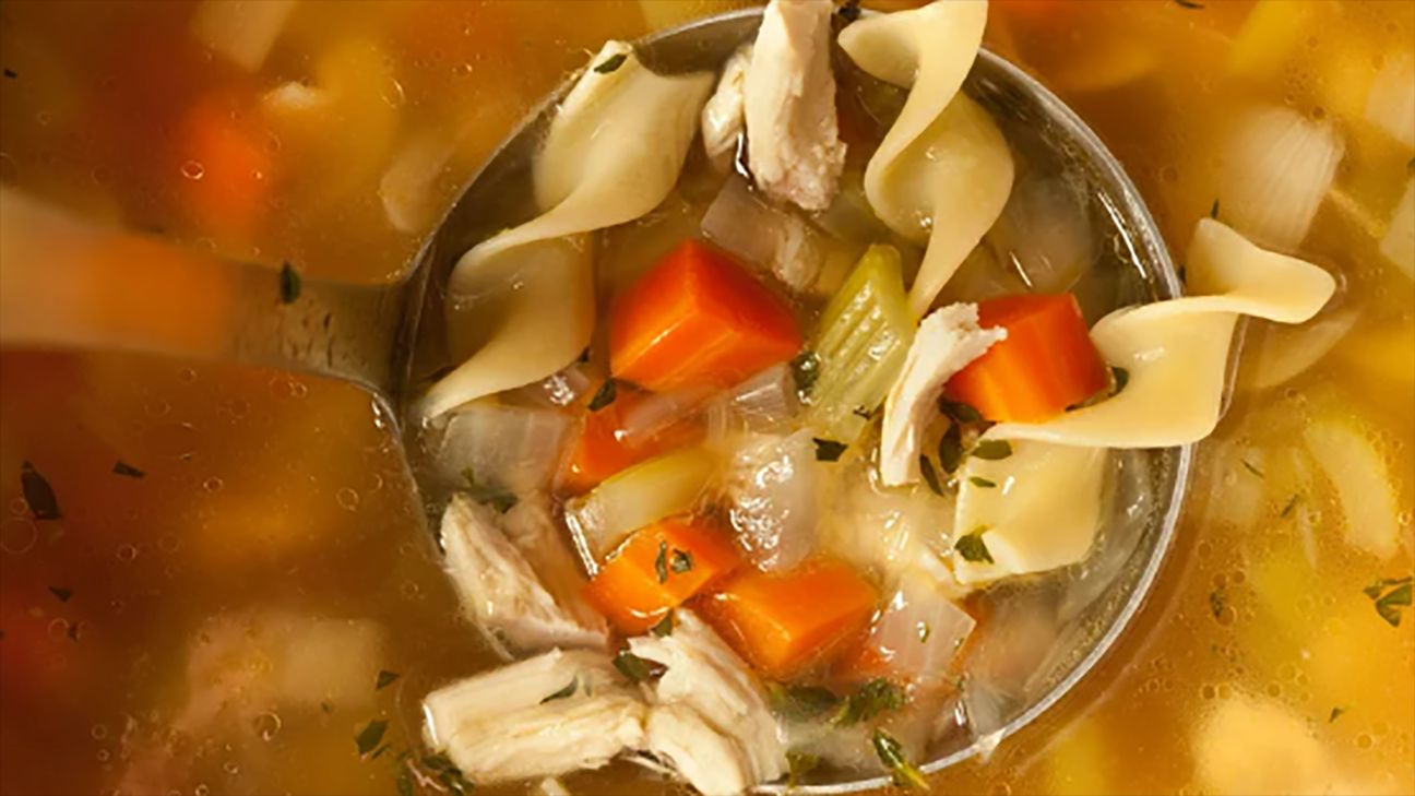 Easy Chicken Noodle Soup from a Leftover Roasted Chicken