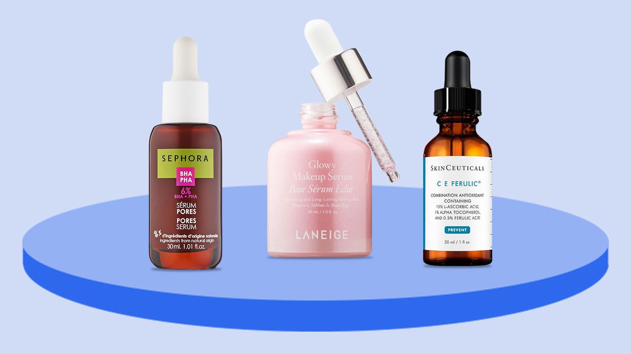 three of the best face serums