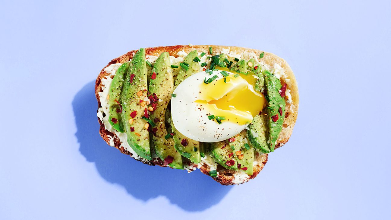 avocado and boiled egg on toast header
