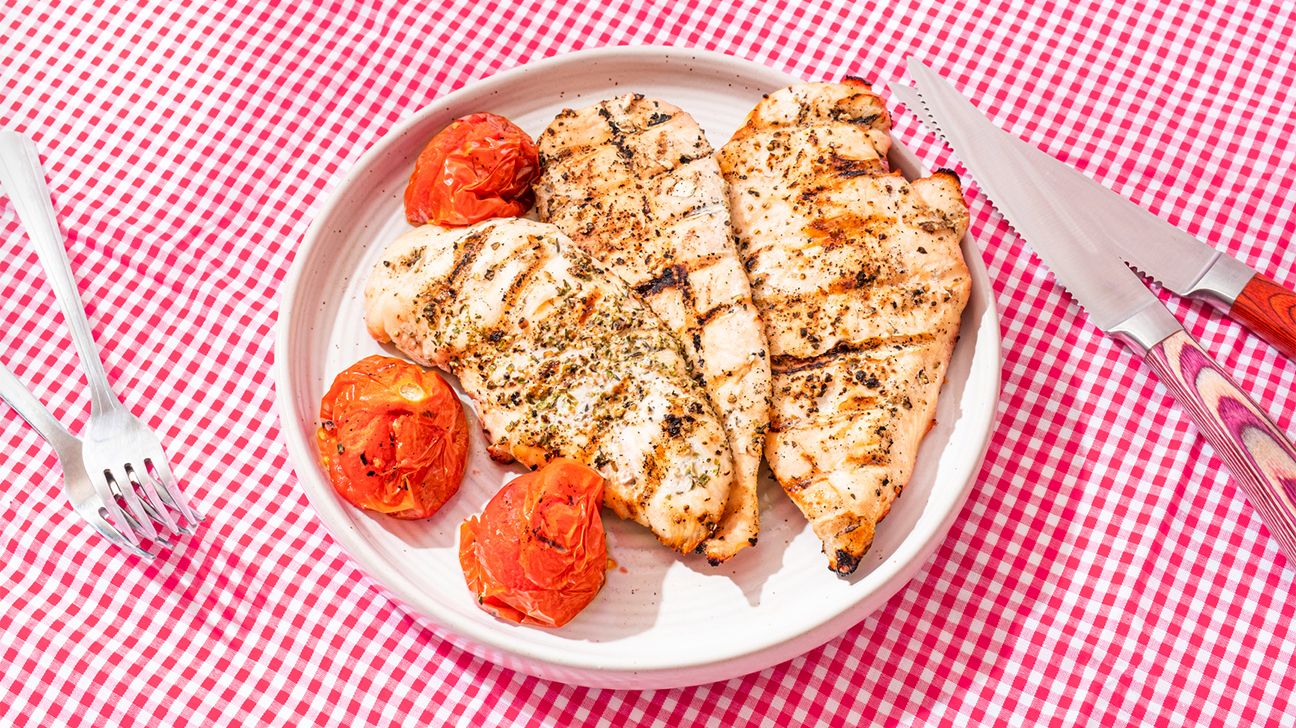 chicken breast on a plate