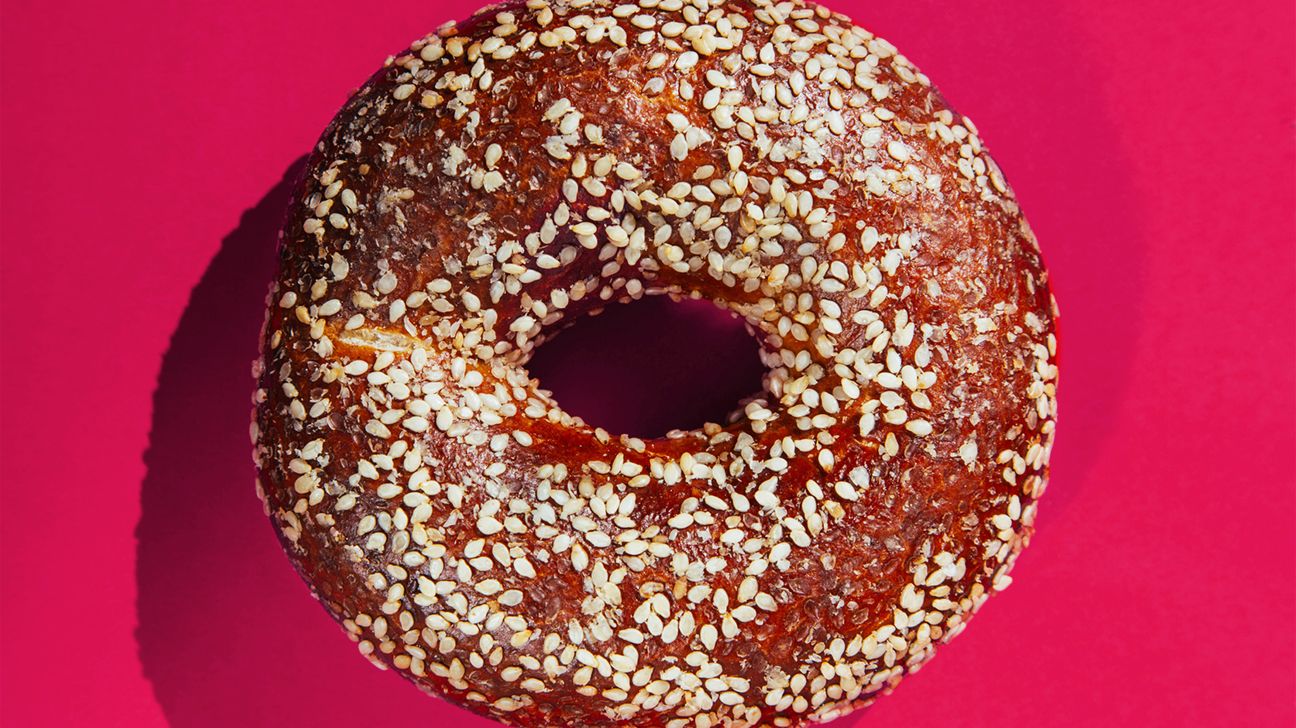 sesame seed bagel