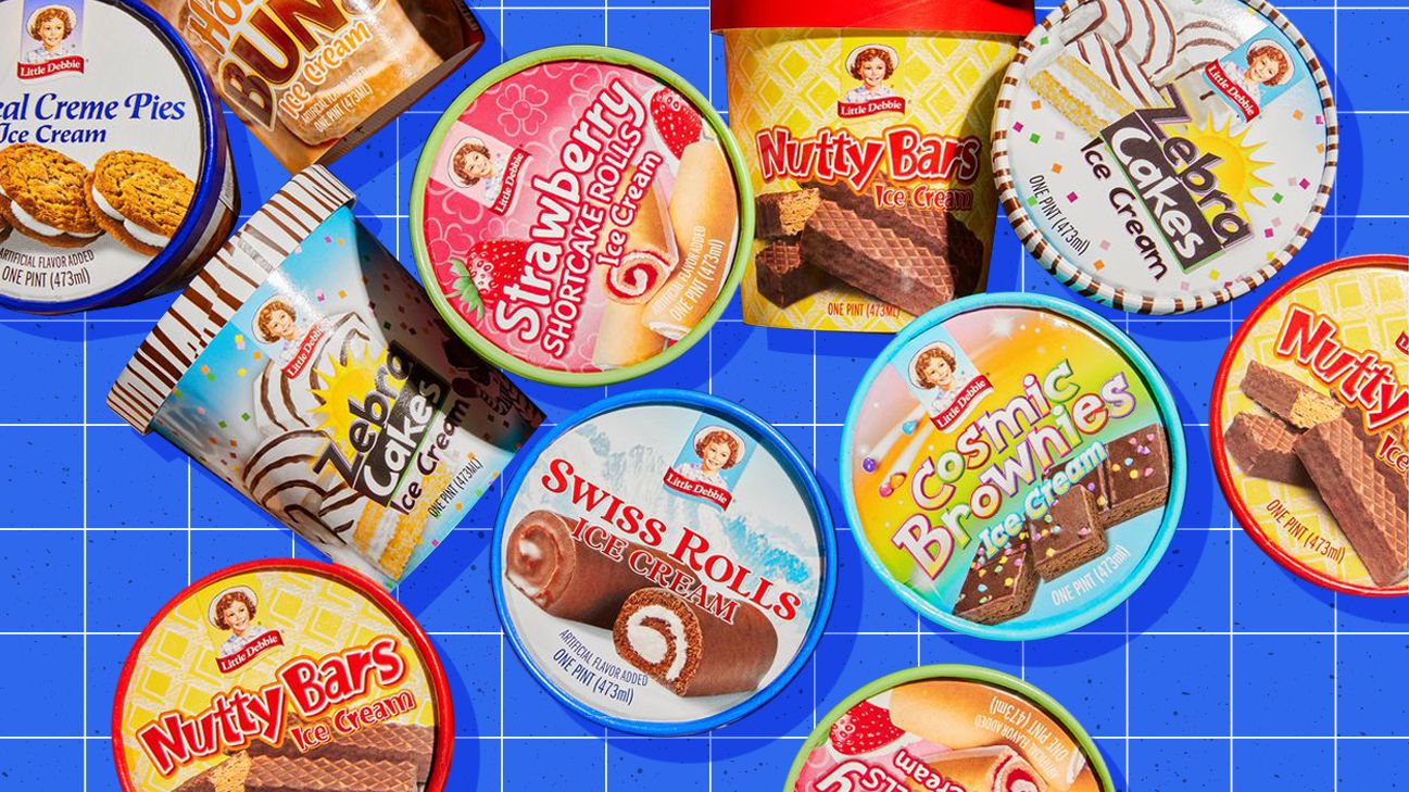 Little Debbie Releases Snack Cake Ice Cream Flavors