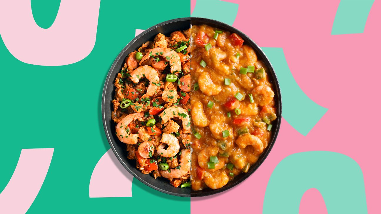 Jambalaya and etouffee