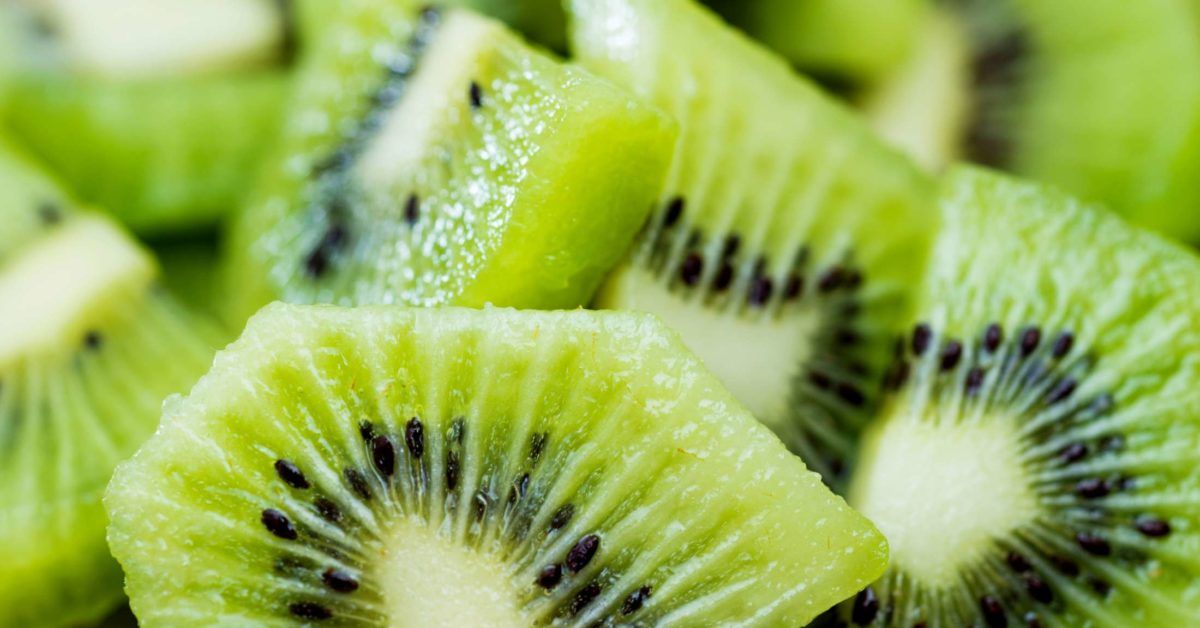 Kiwi fruit fiber content