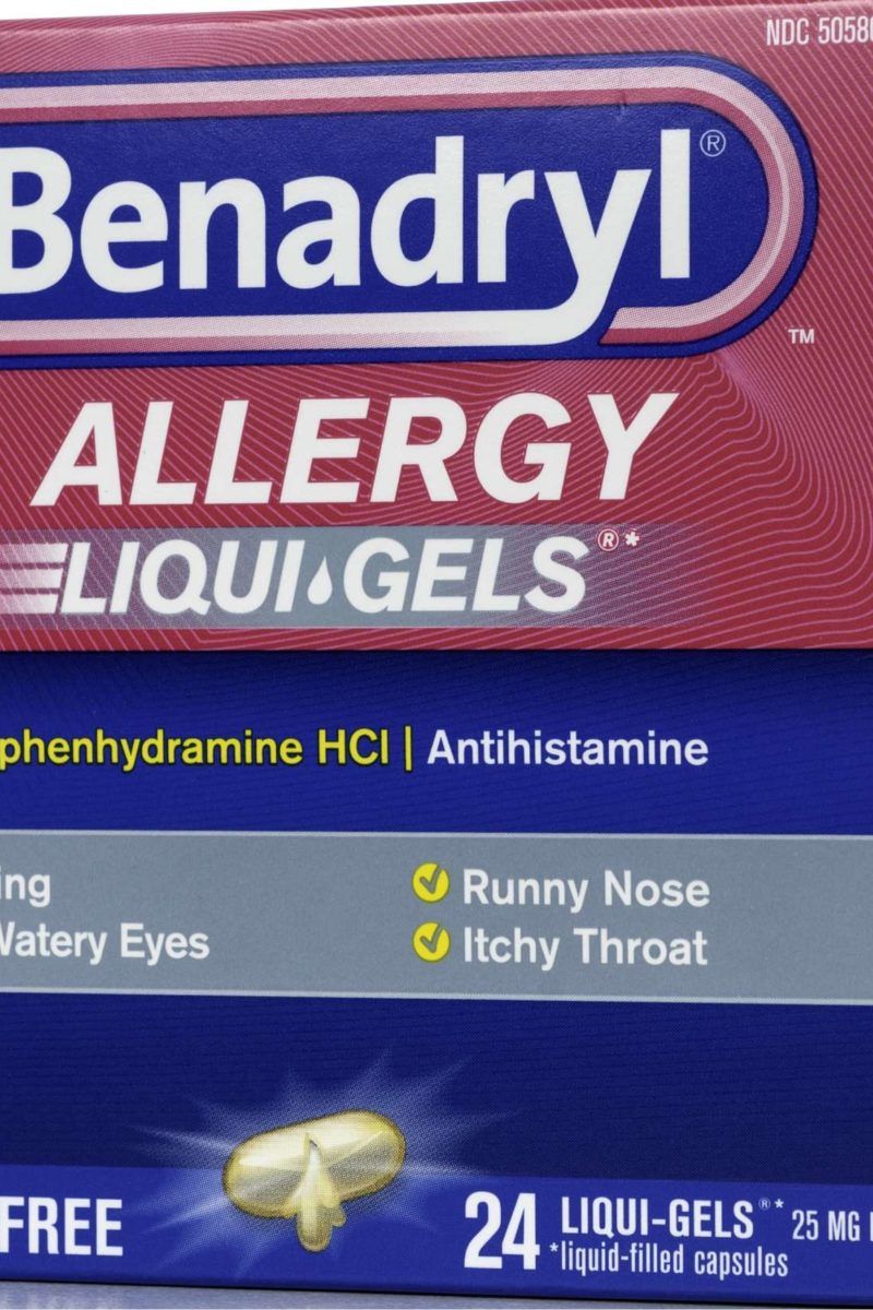 Benadryl for hot sale infants cold