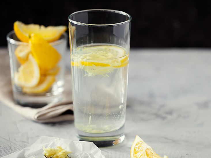 Lemon water shop vitamin c