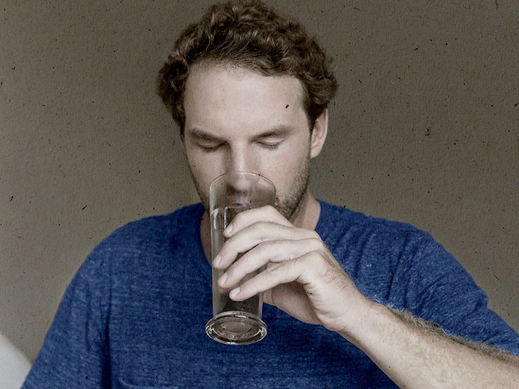 What should a person do after vomiting?