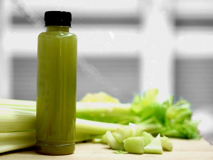 What are the benefits of celery juice on an empty stomach