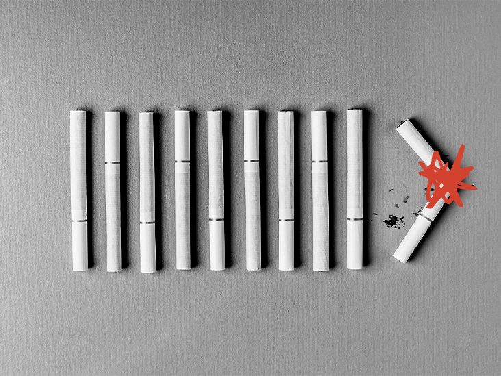 Amount of nicotine in one cigarette