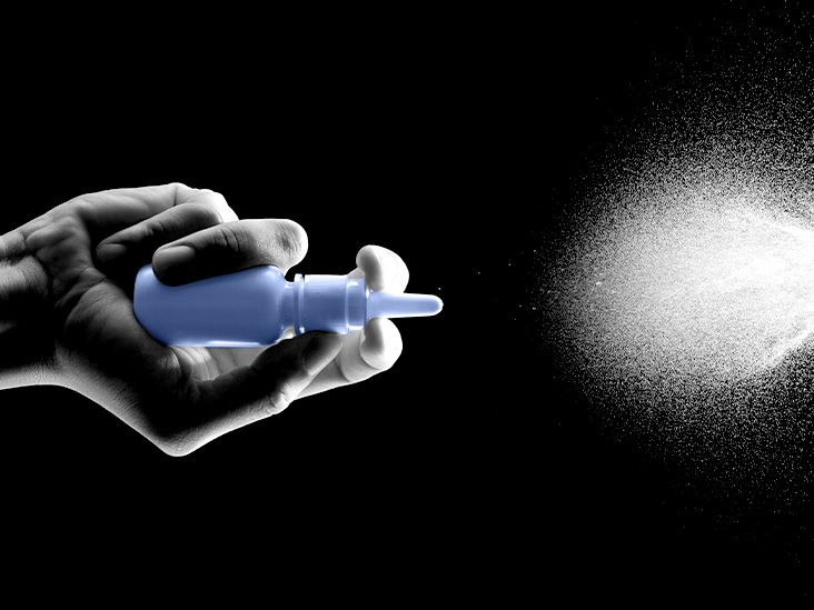 Nasal spray treatment for dry eye disease