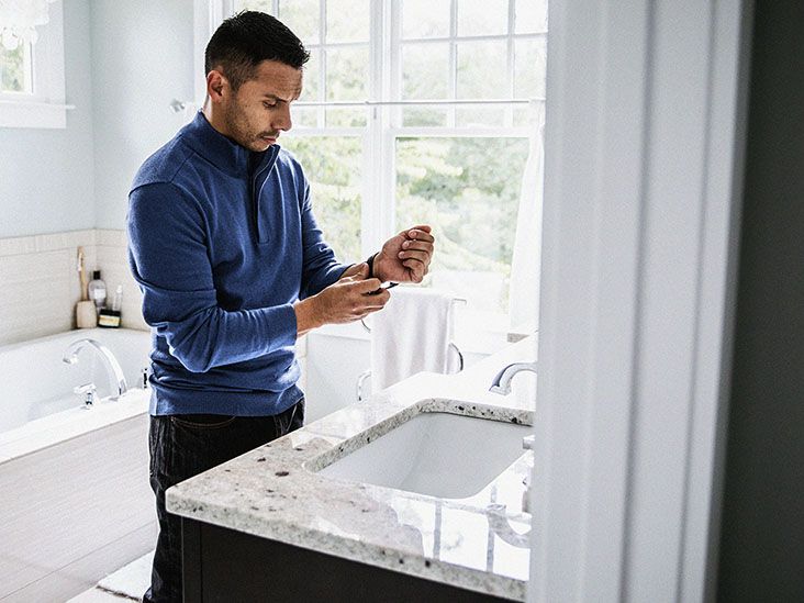 Should I poop before a prostate exam?