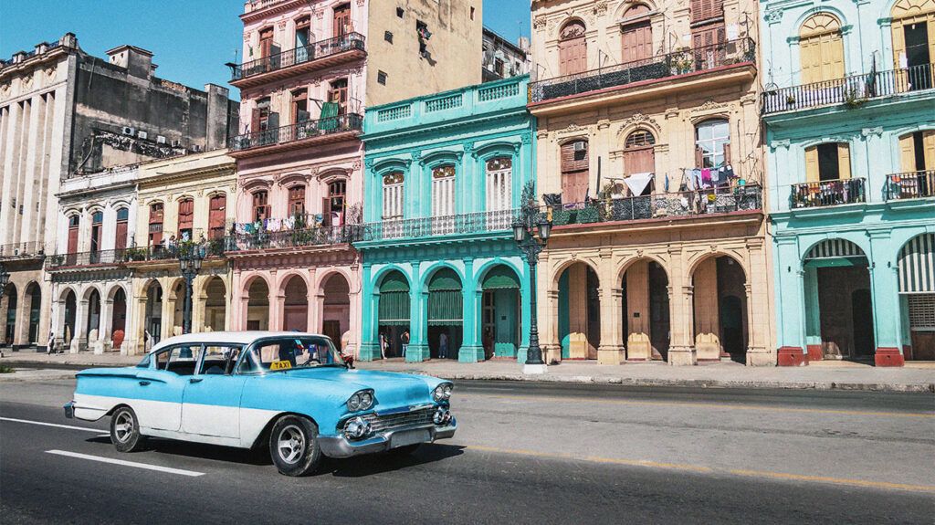 A street in Havana, Cuba, the namesake of Havana syndrome. -2