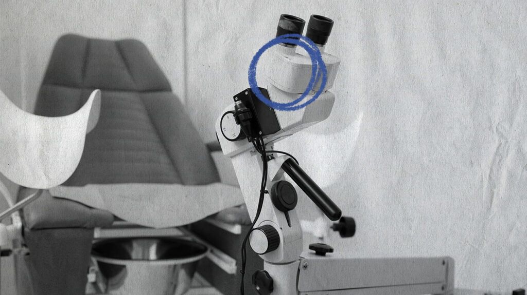 Image of an examination chair 