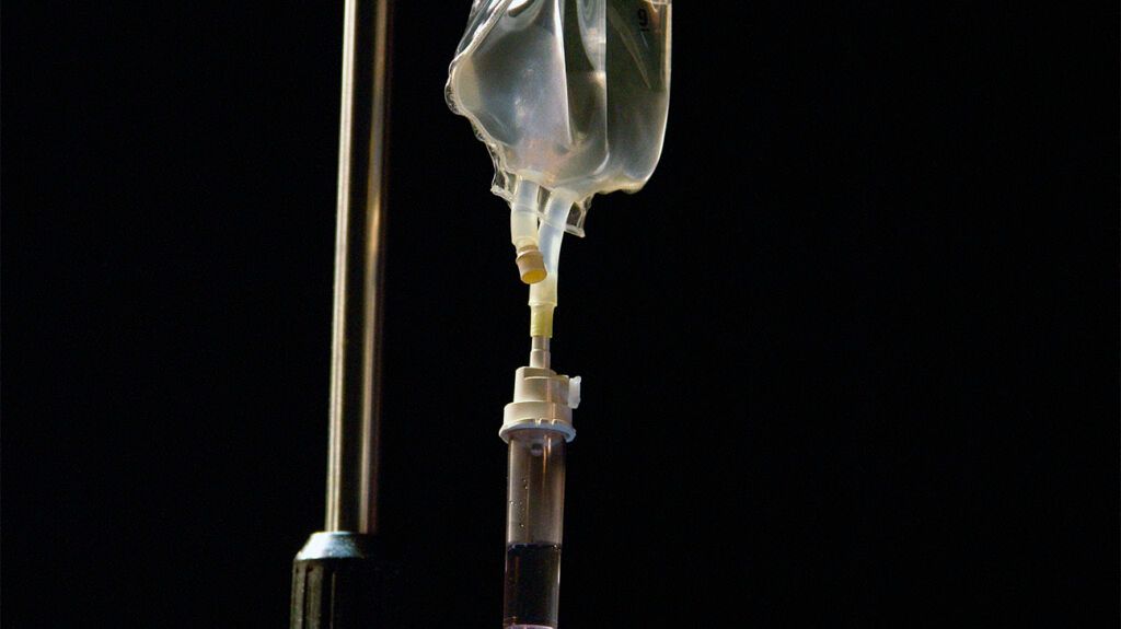 An intravenous infusion bag 1