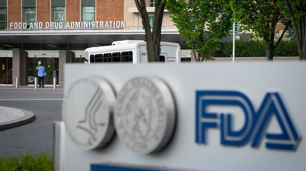 A photo of the FDA headquarters building